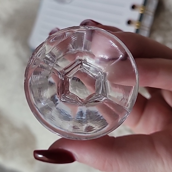 Vintage Set of 3 Heisey Plain Panel Recessed Salt Dips - Picture 6 of 15